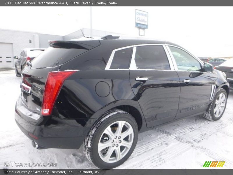 Black Raven / Ebony/Ebony 2015 Cadillac SRX Performance AWD