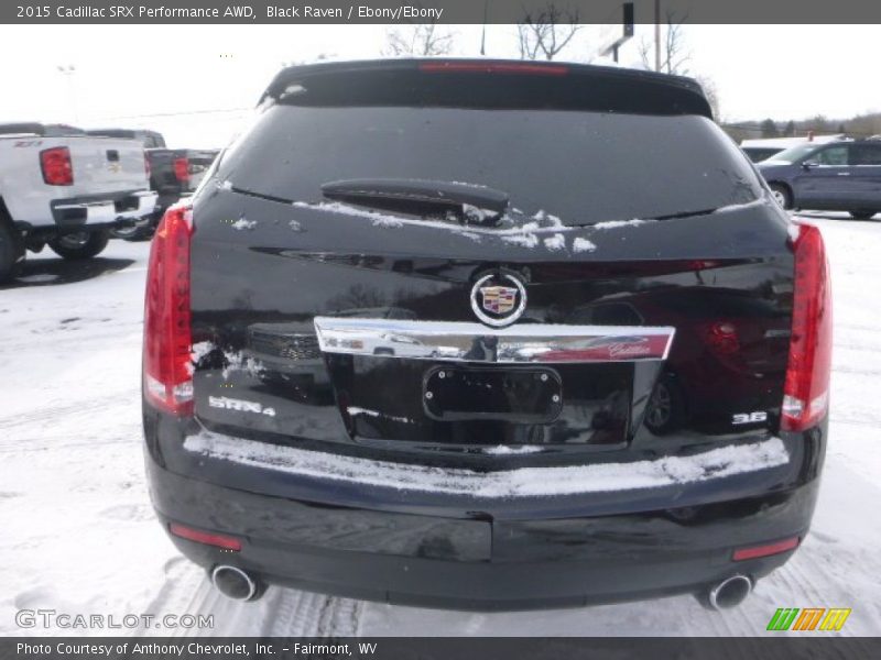Black Raven / Ebony/Ebony 2015 Cadillac SRX Performance AWD