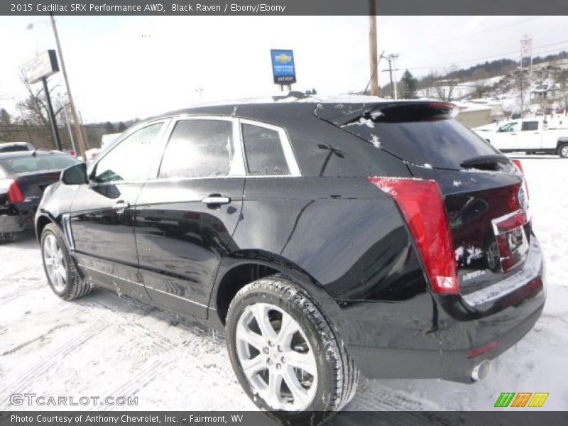 Black Raven / Ebony/Ebony 2015 Cadillac SRX Performance AWD