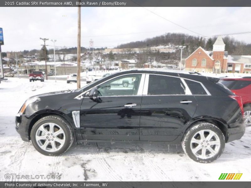 Black Raven / Ebony/Ebony 2015 Cadillac SRX Performance AWD