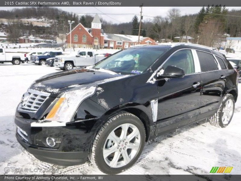 Black Raven / Ebony/Ebony 2015 Cadillac SRX Performance AWD