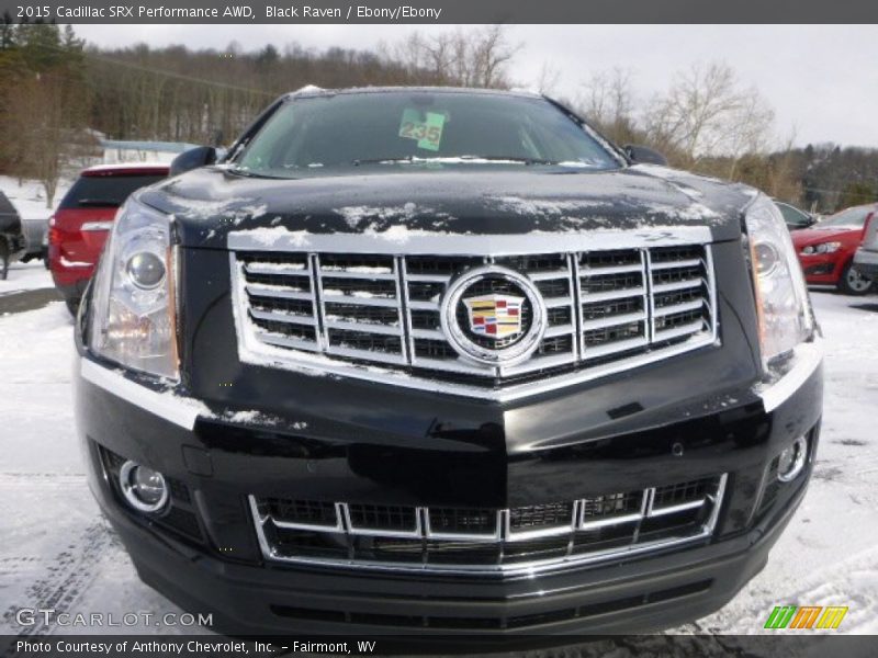 Black Raven / Ebony/Ebony 2015 Cadillac SRX Performance AWD