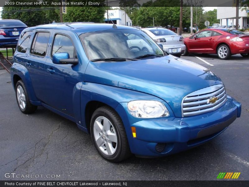 Aqua Blue Metallic / Ebony 2009 Chevrolet HHR LT