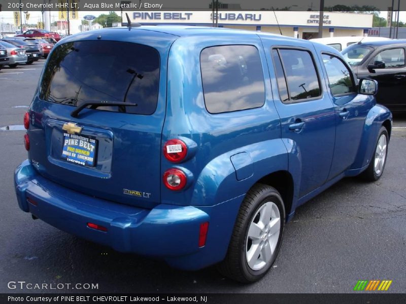 Aqua Blue Metallic / Ebony 2009 Chevrolet HHR LT