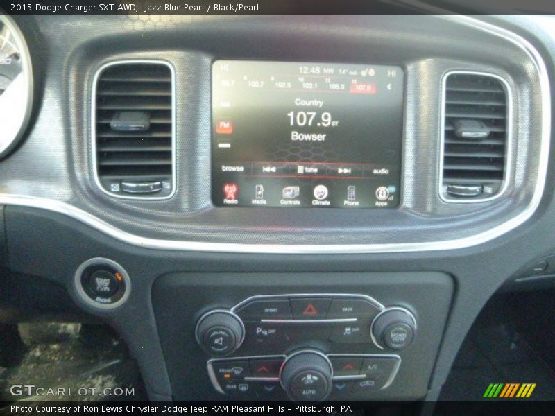 Controls of 2015 Charger SXT AWD