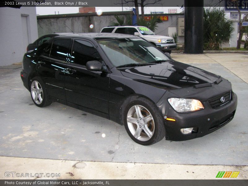 Black Onyx / Black 2003 Lexus IS 300 Sedan