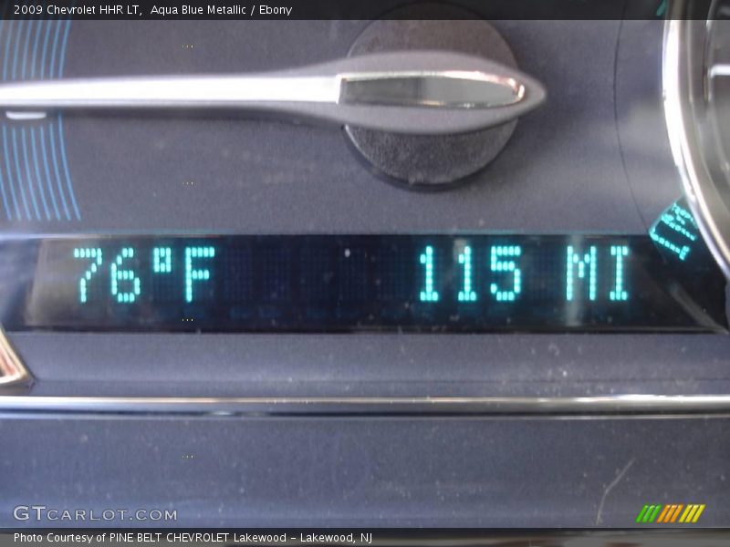 Aqua Blue Metallic / Ebony 2009 Chevrolet HHR LT