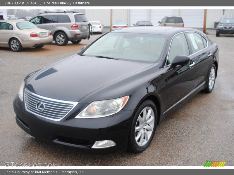 Obsidian Black / Cashmere 2007 Lexus LS 460 L