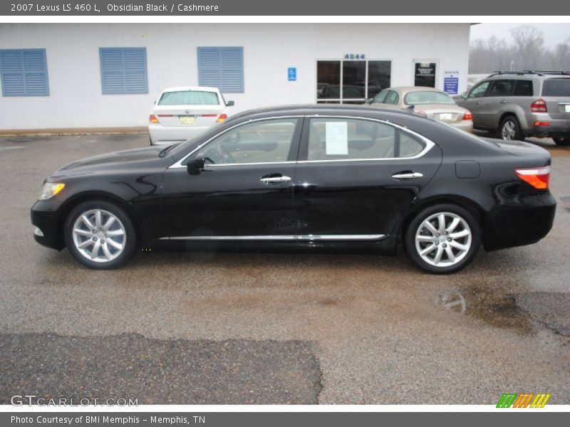 Obsidian Black / Cashmere 2007 Lexus LS 460 L