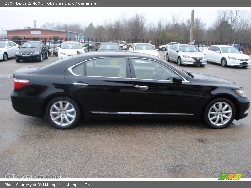 Obsidian Black / Cashmere 2007 Lexus LS 460 L