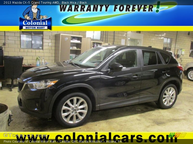 Black Mica / Black 2013 Mazda CX-5 Grand Touring AWD