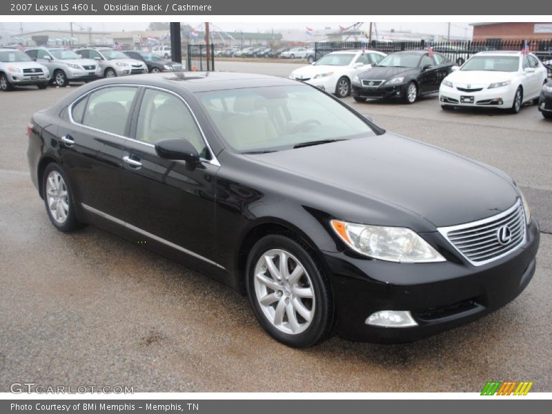 Obsidian Black / Cashmere 2007 Lexus LS 460 L