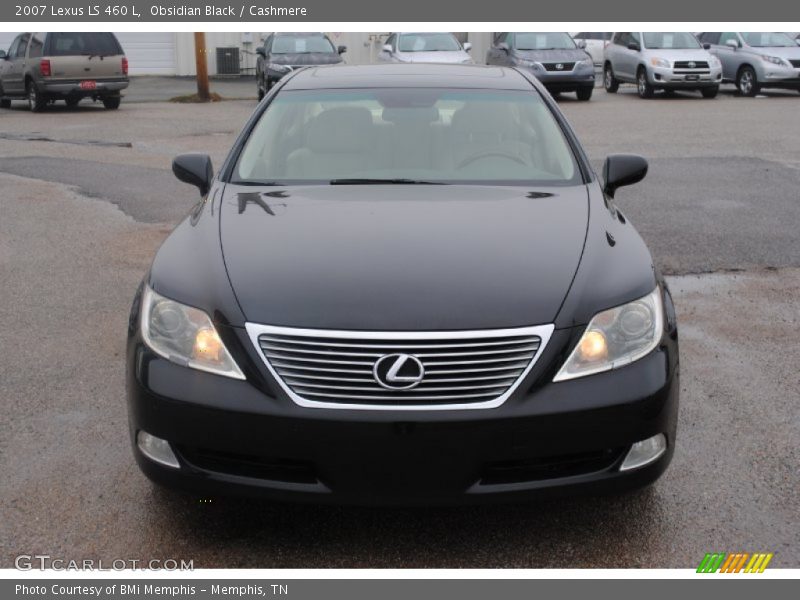 Obsidian Black / Cashmere 2007 Lexus LS 460 L