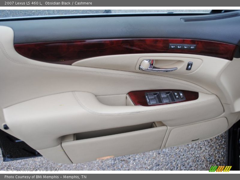 Obsidian Black / Cashmere 2007 Lexus LS 460 L