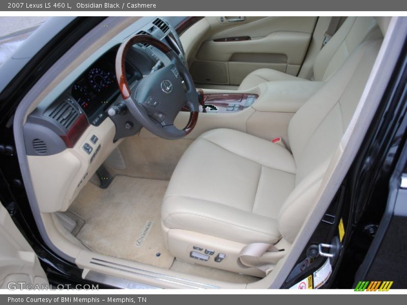 Obsidian Black / Cashmere 2007 Lexus LS 460 L