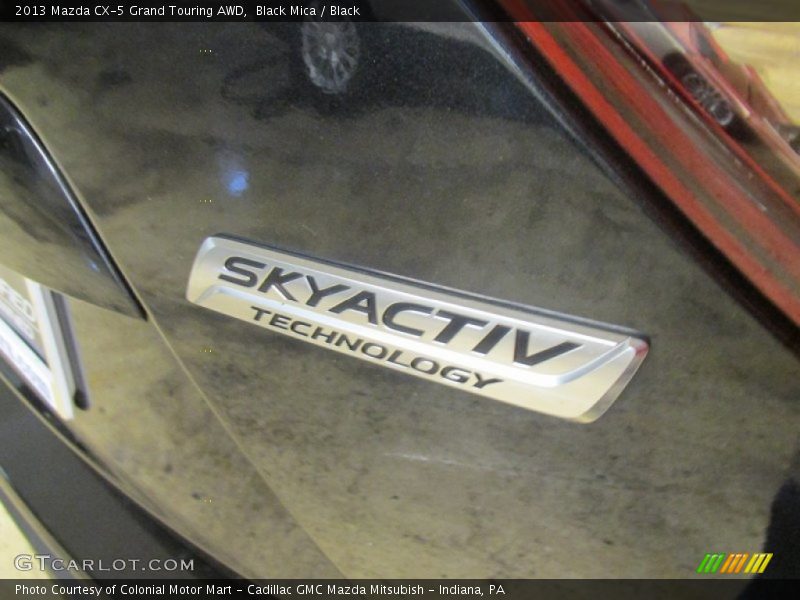 Black Mica / Black 2013 Mazda CX-5 Grand Touring AWD