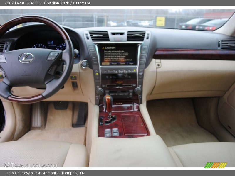 Obsidian Black / Cashmere 2007 Lexus LS 460 L