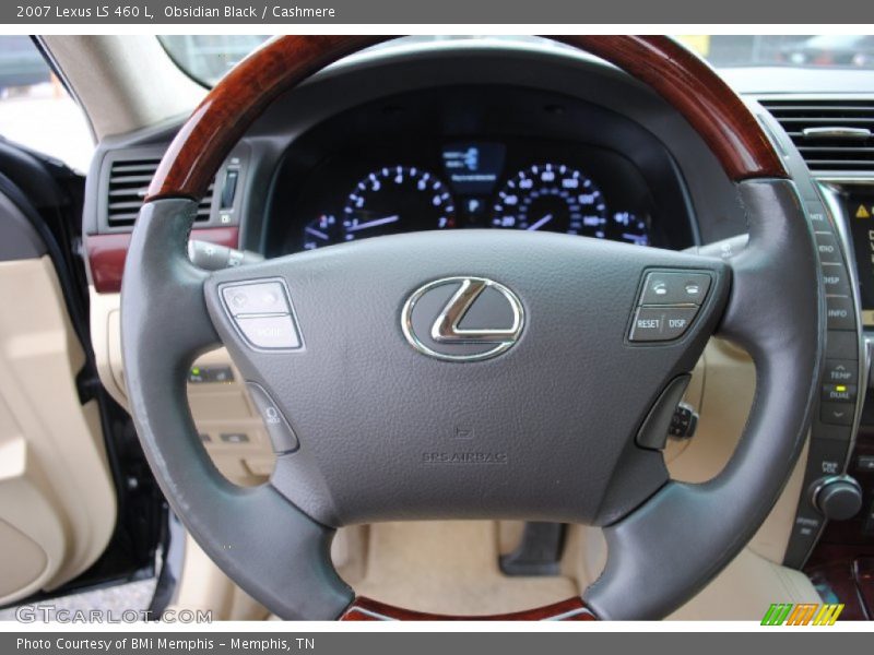 Obsidian Black / Cashmere 2007 Lexus LS 460 L