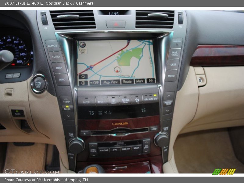 Obsidian Black / Cashmere 2007 Lexus LS 460 L