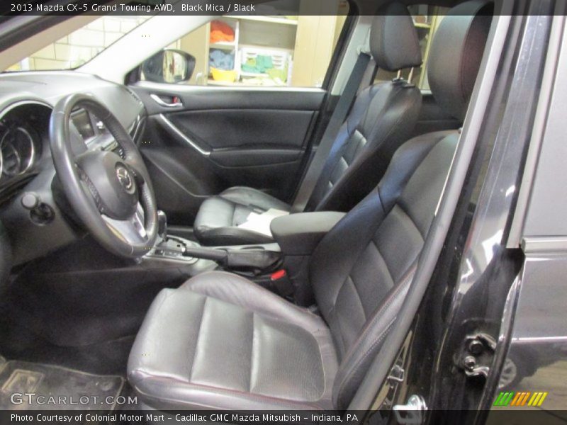 Black Mica / Black 2013 Mazda CX-5 Grand Touring AWD