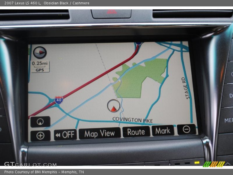 Obsidian Black / Cashmere 2007 Lexus LS 460 L