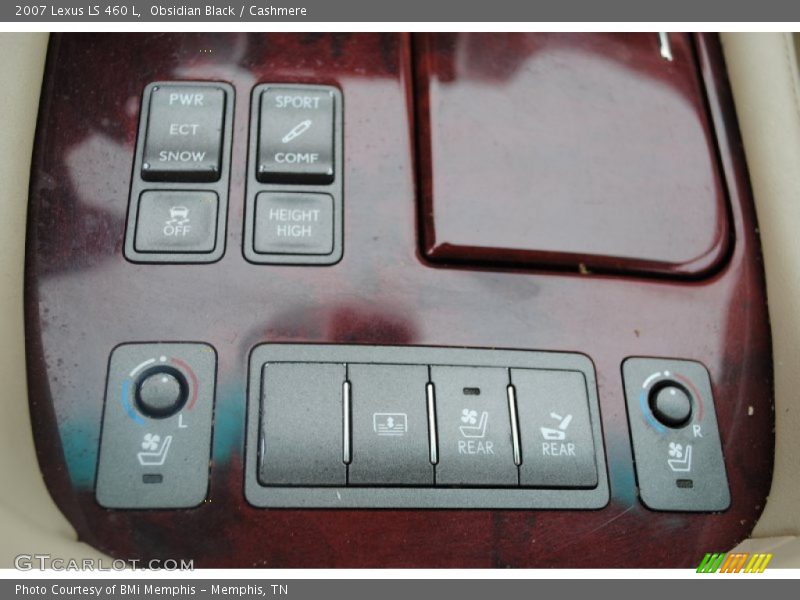 Obsidian Black / Cashmere 2007 Lexus LS 460 L