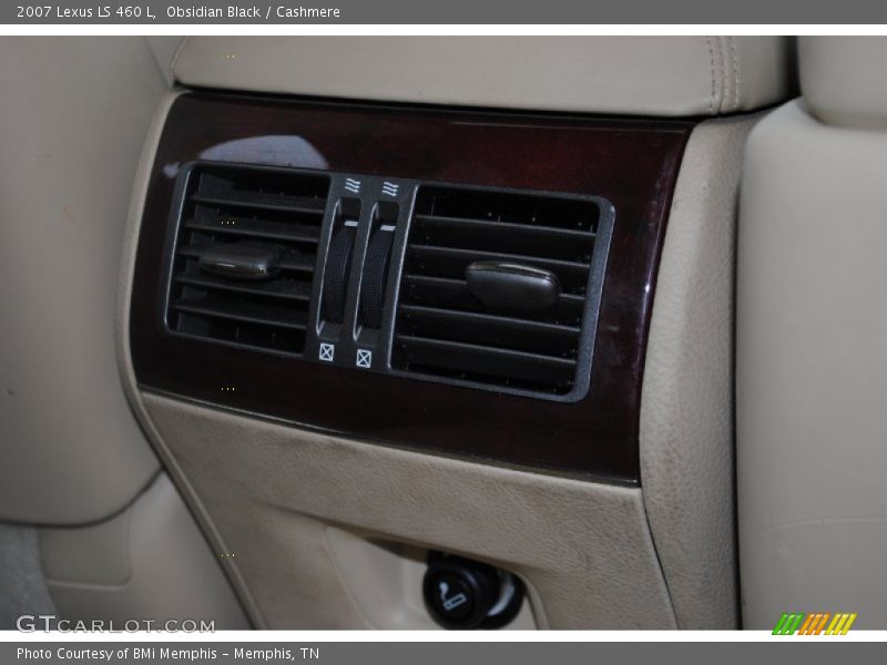 Obsidian Black / Cashmere 2007 Lexus LS 460 L