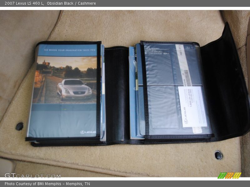 Obsidian Black / Cashmere 2007 Lexus LS 460 L