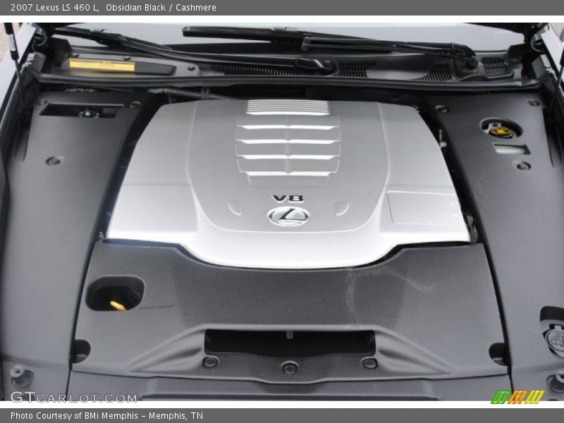 Obsidian Black / Cashmere 2007 Lexus LS 460 L