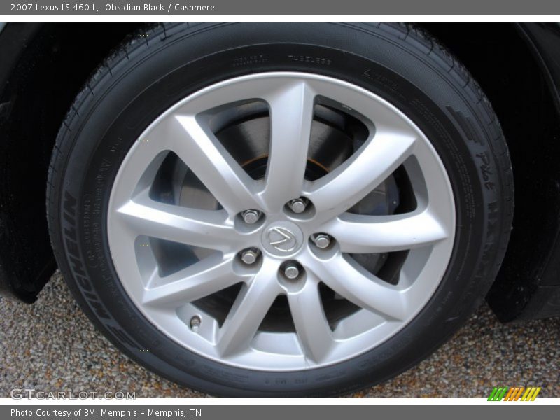 Obsidian Black / Cashmere 2007 Lexus LS 460 L