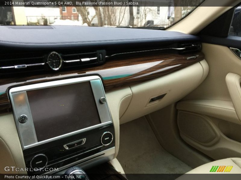 Blu Passione (Passion Blue) / Sabbia 2014 Maserati Quattroporte S Q4 AWD