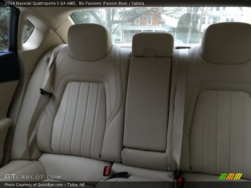 Blu Passione (Passion Blue) / Sabbia 2014 Maserati Quattroporte S Q4 AWD