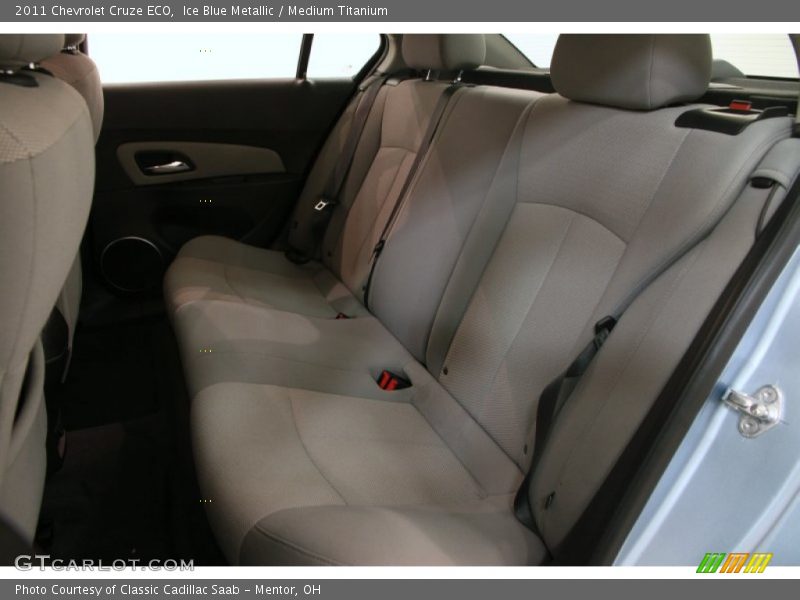 Ice Blue Metallic / Medium Titanium 2011 Chevrolet Cruze ECO