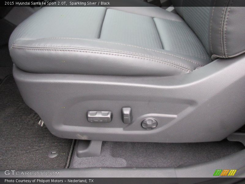 Sparkling Silver / Black 2015 Hyundai Santa Fe Sport 2.0T