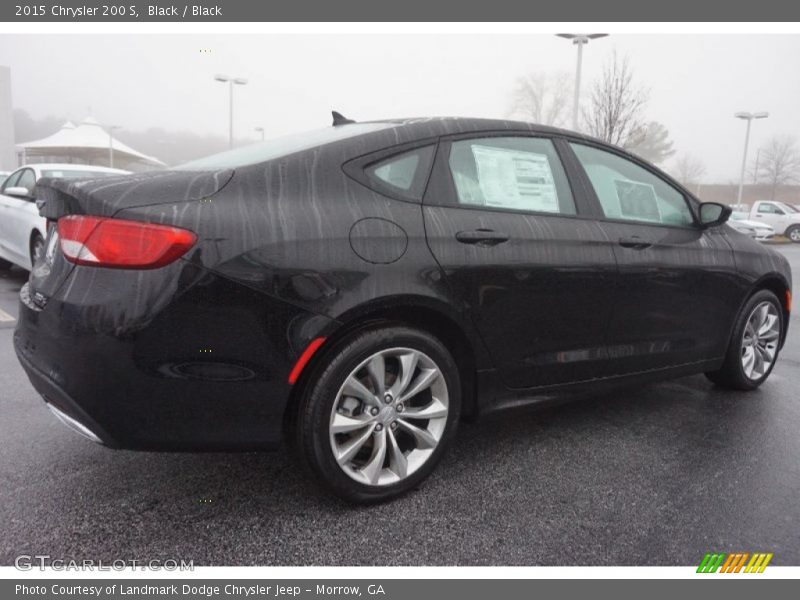 Black / Black 2015 Chrysler 200 S