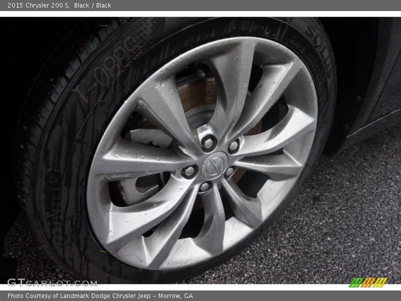 Black / Black 2015 Chrysler 200 S