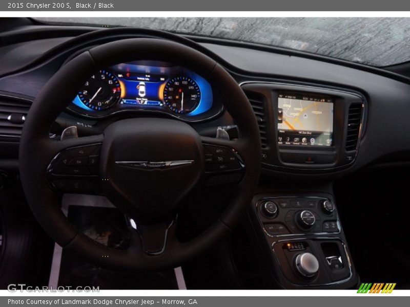 Black / Black 2015 Chrysler 200 S