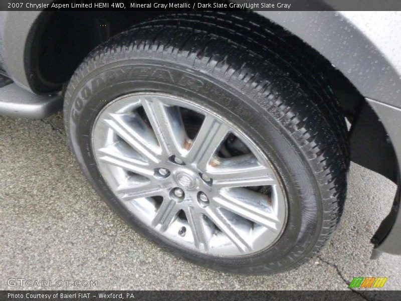 Mineral Gray Metallic / Dark Slate Gray/Light Slate Gray 2007 Chrysler Aspen Limited HEMI 4WD