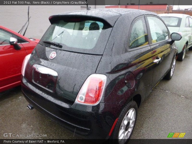 Nero (Black) / Grigio/Nero (Gray/Black) 2013 Fiat 500 Pop