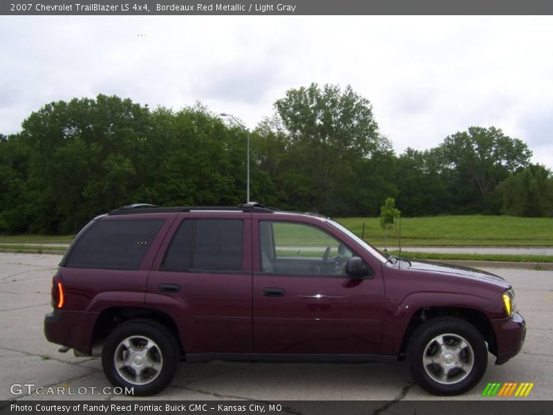 Bordeaux Red Metallic / Light Gray 2007 Chevrolet TrailBlazer LS 4x4