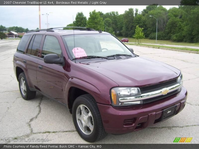 Bordeaux Red Metallic / Light Gray 2007 Chevrolet TrailBlazer LS 4x4