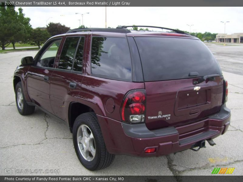 Bordeaux Red Metallic / Light Gray 2007 Chevrolet TrailBlazer LS 4x4