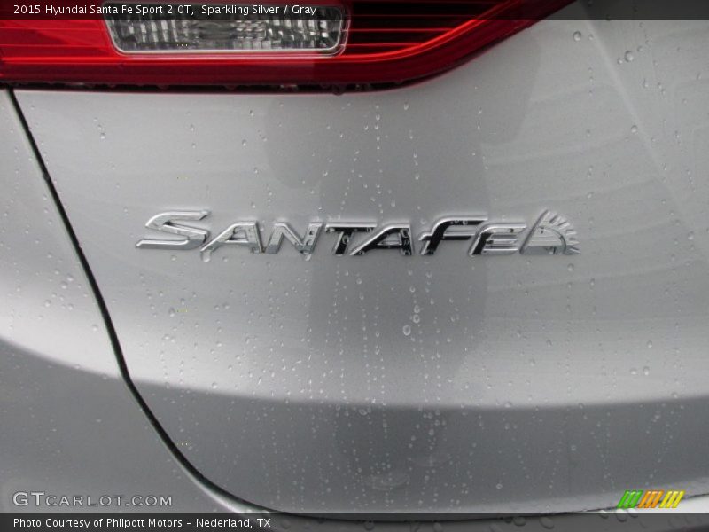 Sparkling Silver / Gray 2015 Hyundai Santa Fe Sport 2.0T