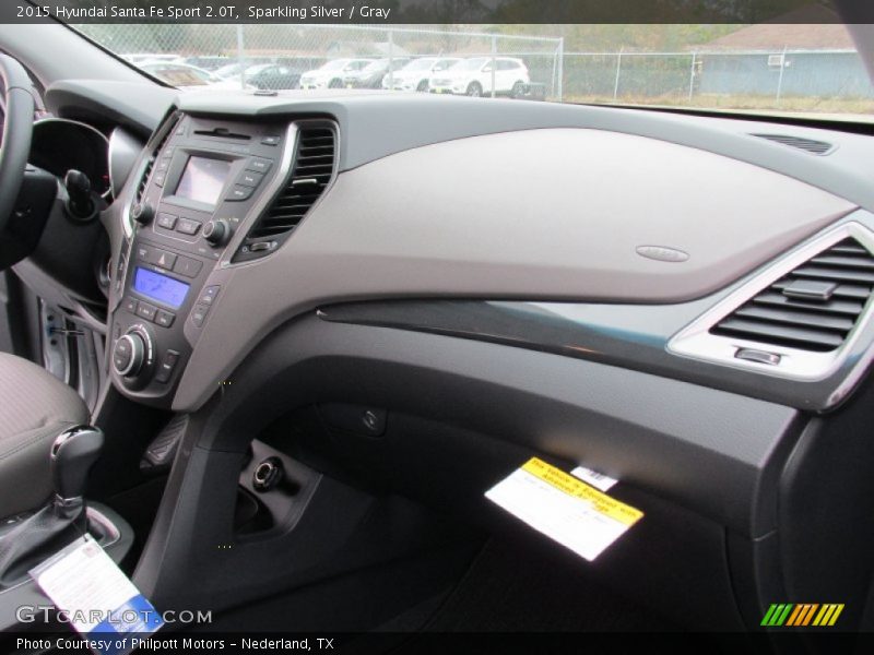 Sparkling Silver / Gray 2015 Hyundai Santa Fe Sport 2.0T