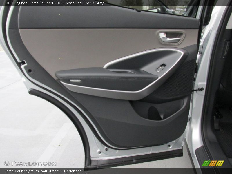 Sparkling Silver / Gray 2015 Hyundai Santa Fe Sport 2.0T