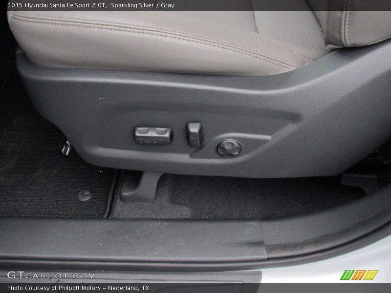 Sparkling Silver / Gray 2015 Hyundai Santa Fe Sport 2.0T