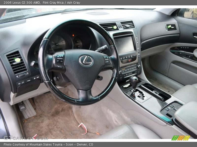 Flint Gray Mica / Ash Gray 2006 Lexus GS 300 AWD