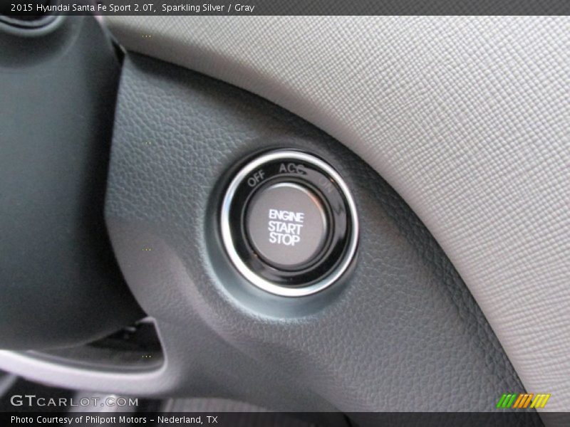 Sparkling Silver / Gray 2015 Hyundai Santa Fe Sport 2.0T