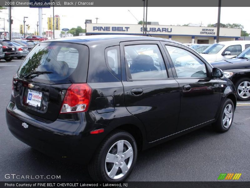 Black / Charcoal 2008 Chevrolet Aveo Aveo5 LS