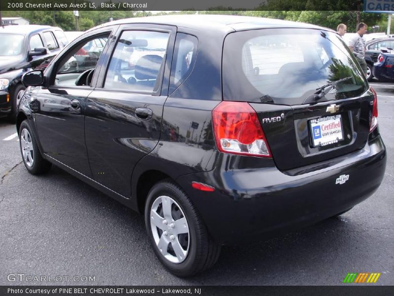 Black / Charcoal 2008 Chevrolet Aveo Aveo5 LS